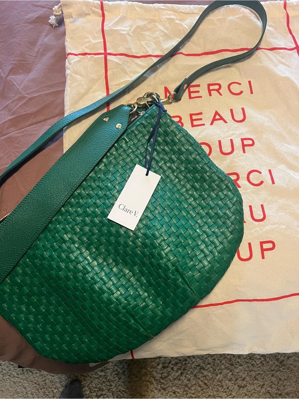 Clare V Moyen Messenger in Sold Out Color!